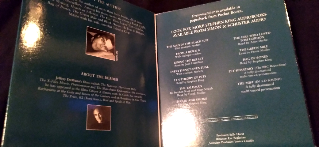 STEPHEN KING AUDIOBOOK - DREAMCATCHER 20 DISC SET image indicator(6)