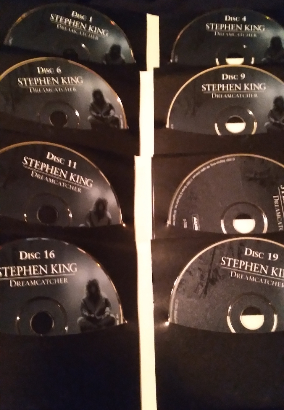 STEPHEN KING AUDIOBOOK - DREAMCATCHER 20 DISC SET image indicator(9)