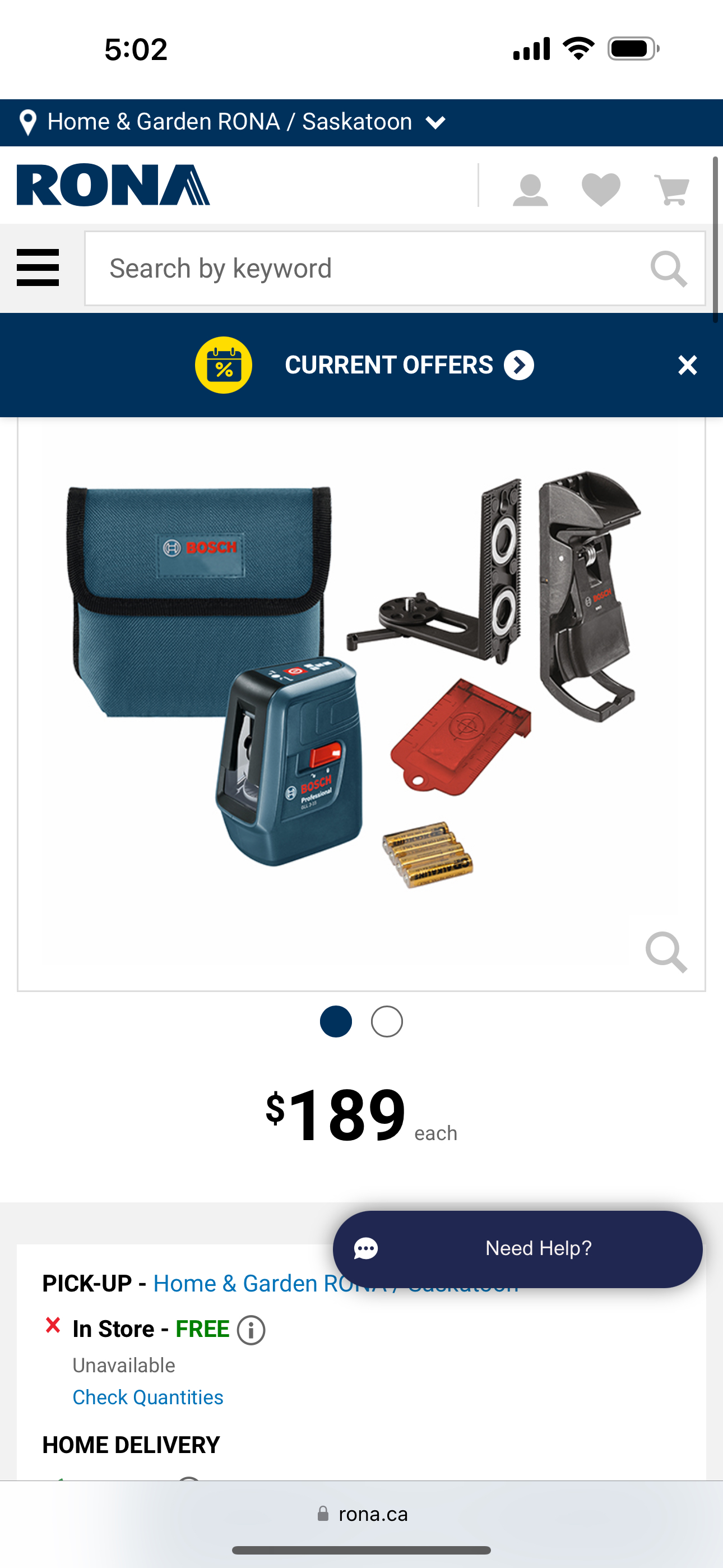 Laser tool