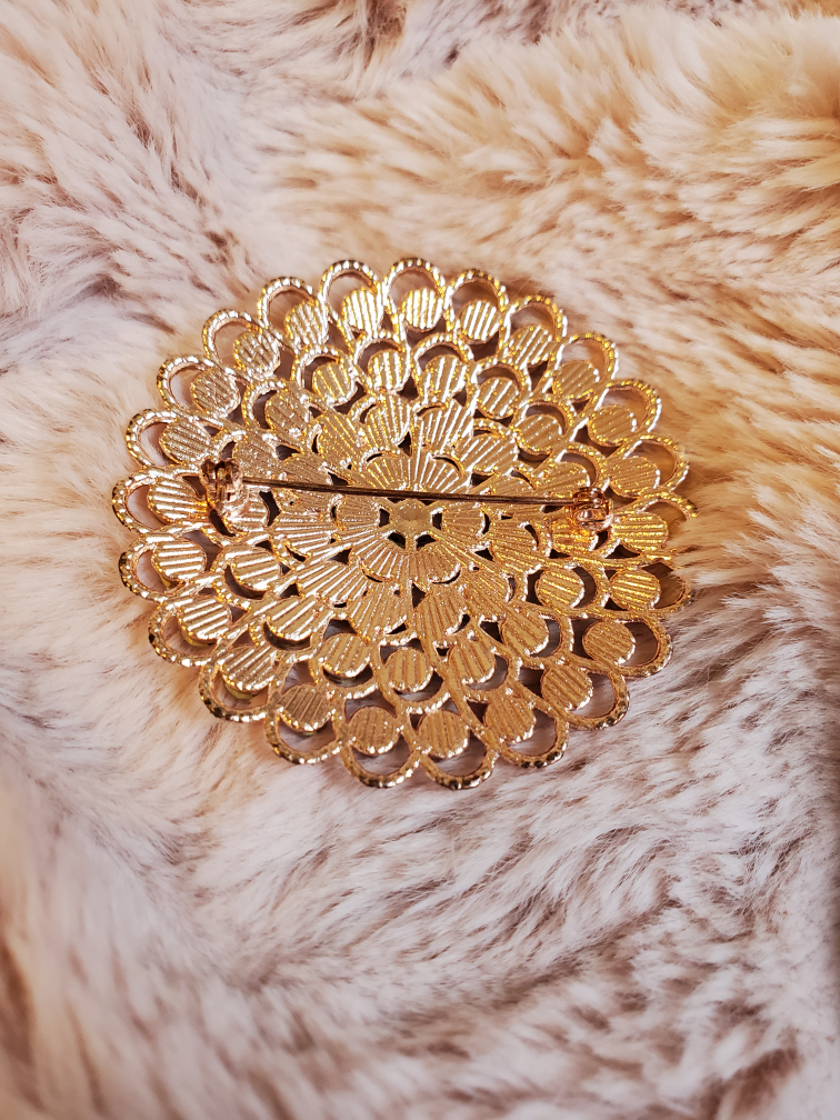 ❗️REDUCED❗️Rose Gold Plated Brooch Pin Costume Jewelry image indicator(5)