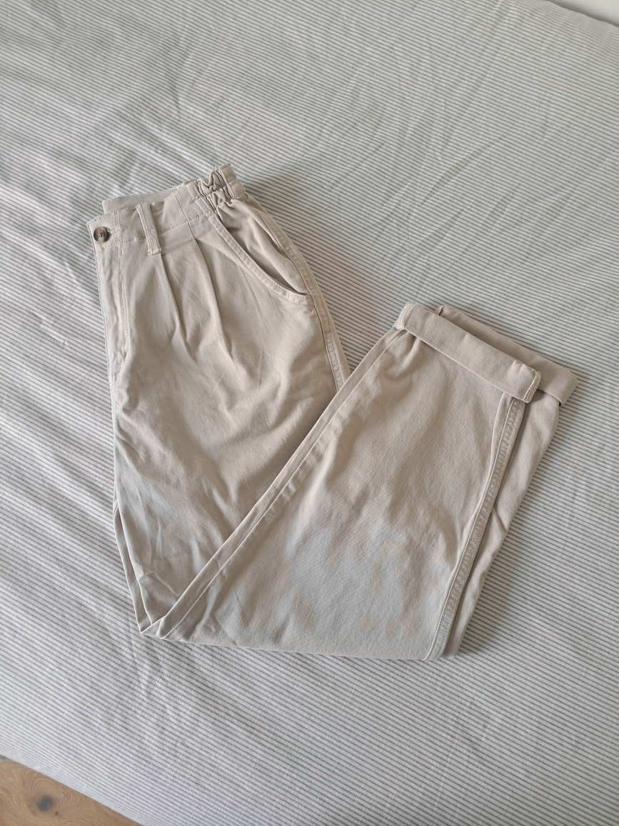 ae stretch mom pants in cream image indicator(2)