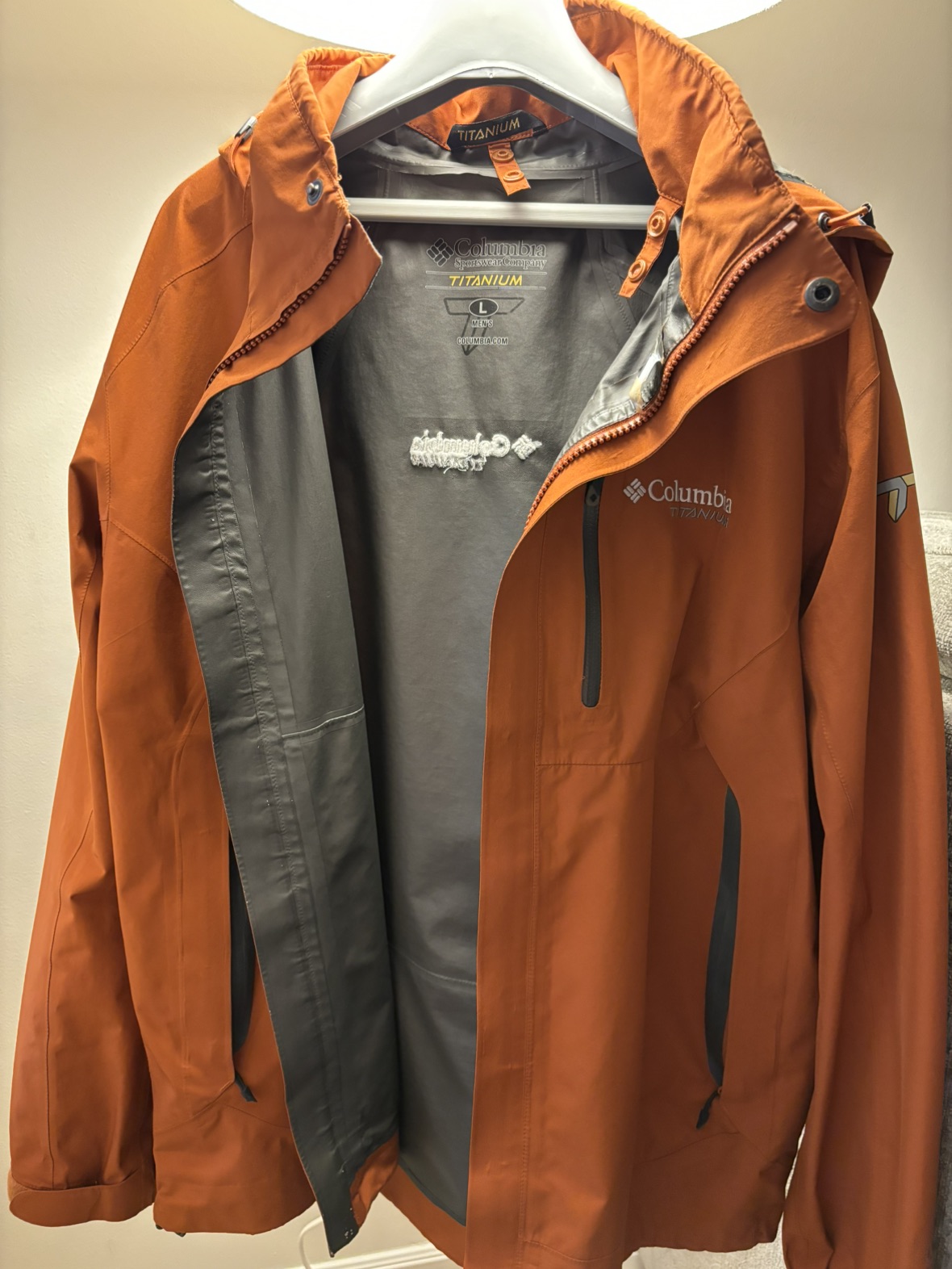 Columbia Titanium Goratex rain and windbreaker jacket thumbnail