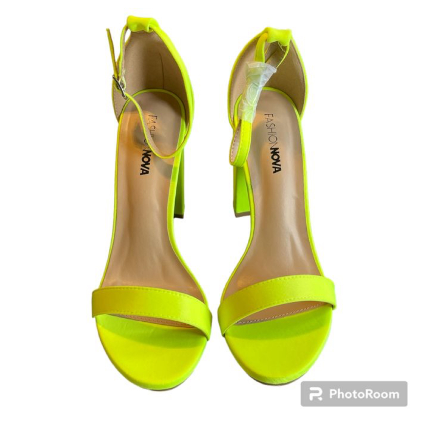 Fashion Nova’ Neon Yellow Heels - photo 2