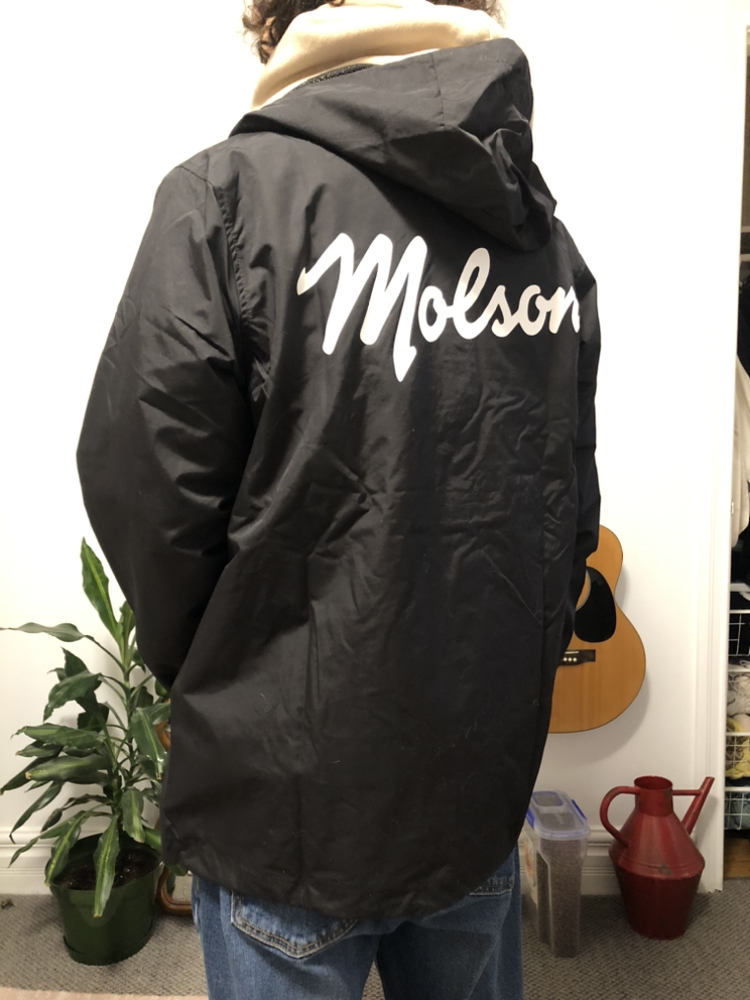 Brand New NHL Molson Rainslicker Hockey Jacket image indicator(2)