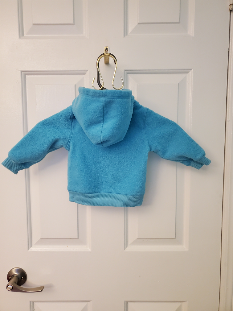 baby GAP blue hoddie size 12- 18 months image indicator(3)