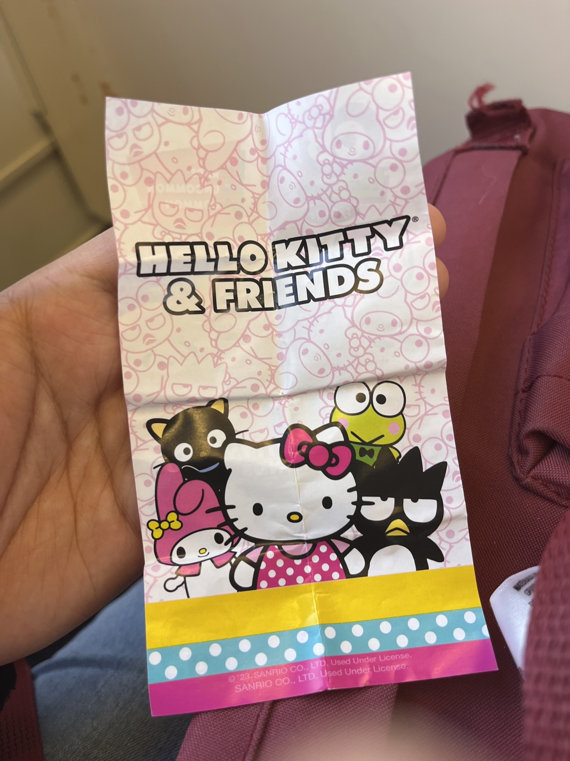 Sanrio Keroppi keychain bean image indicator(2)