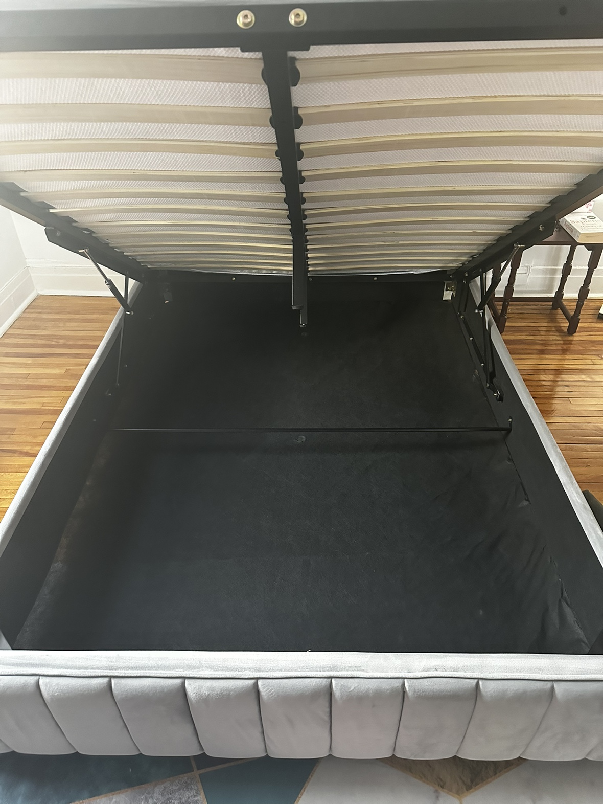 Double Ottoman storage bed frame & Memory Foam Mattress - photo 5