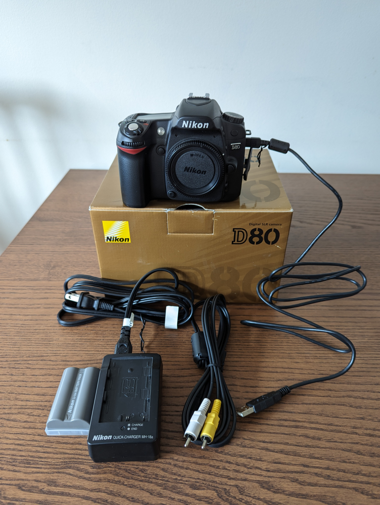 Nikon Digital Camera D80 Body Only thumbnail