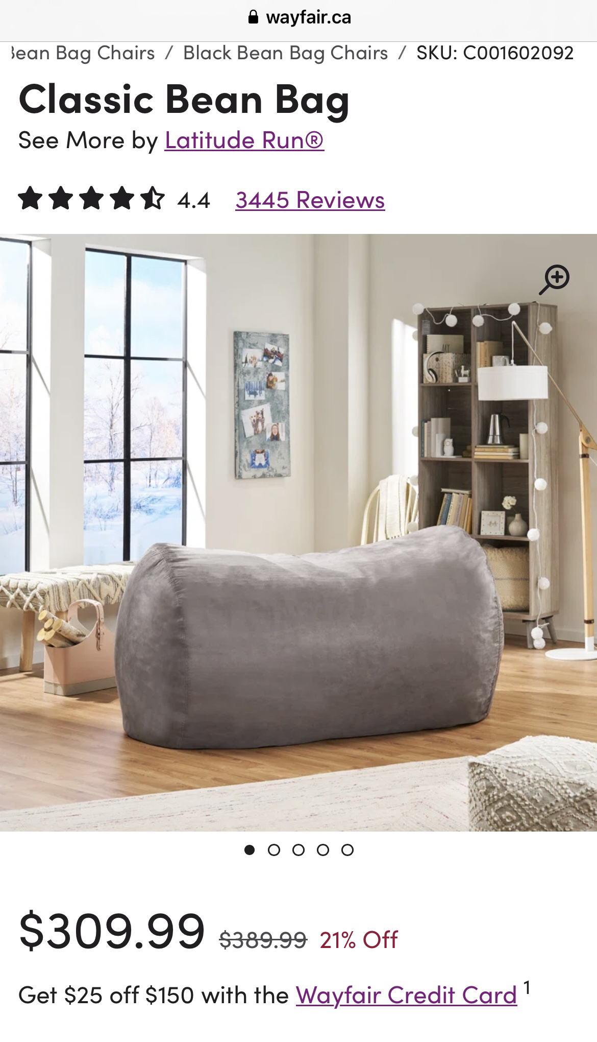Huge Bean Bag thumbnail