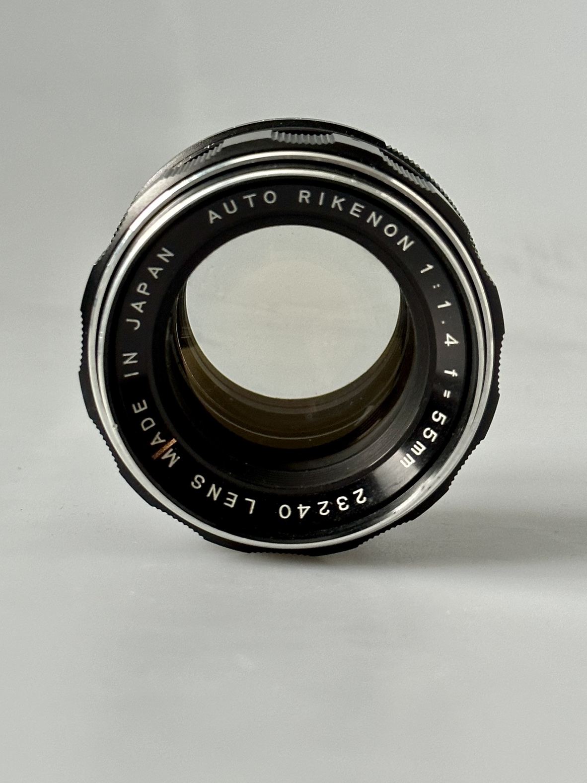 RARE! Ricoh Auto Rikenon 55mm F1.4 Lens M42 image indicator(4)