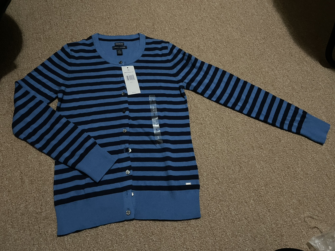 100% Pima cotton Tommy Hilfiger W cardigan. Brand new - photo 2