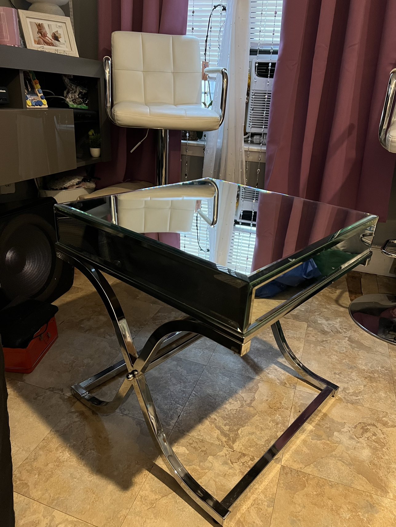 Mirror coffee table
