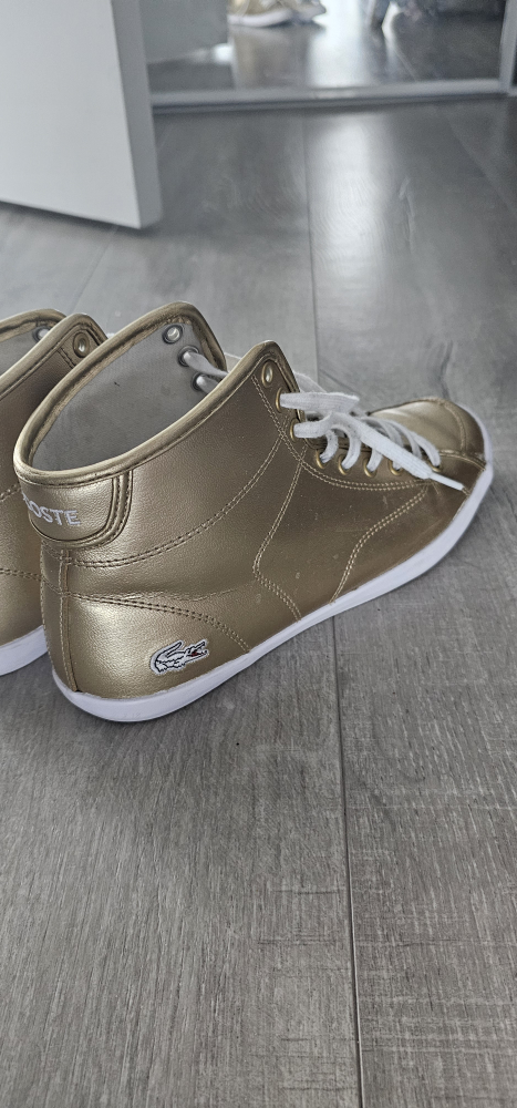 lacoste golden shoes thumbnail