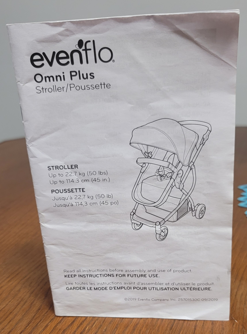 Evenflo Omni Plus Baby/Toddler Stroller image indicator(8)
