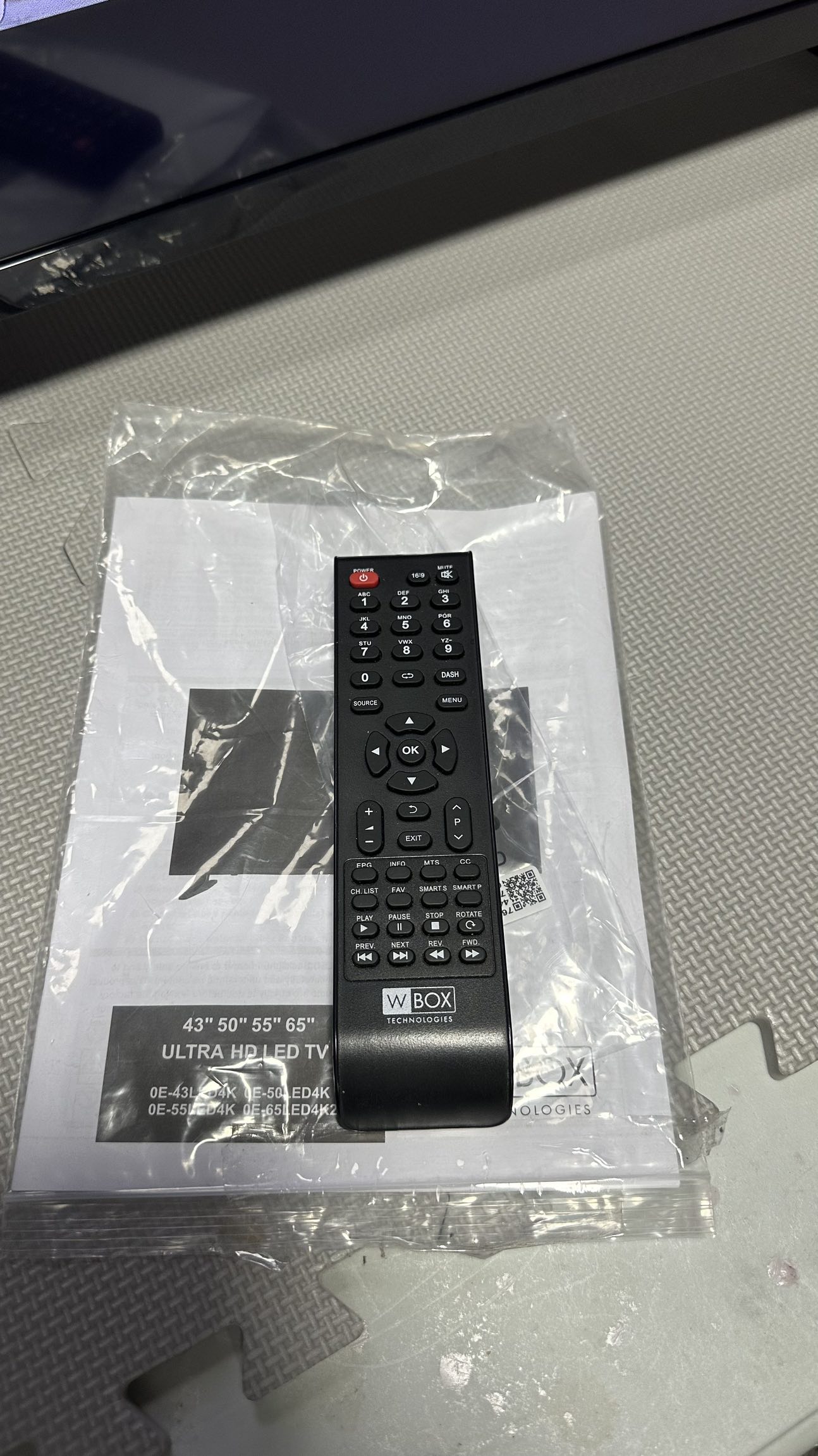 WBOX 50" UHD 4k ULTRA HD LED TV - photo 4