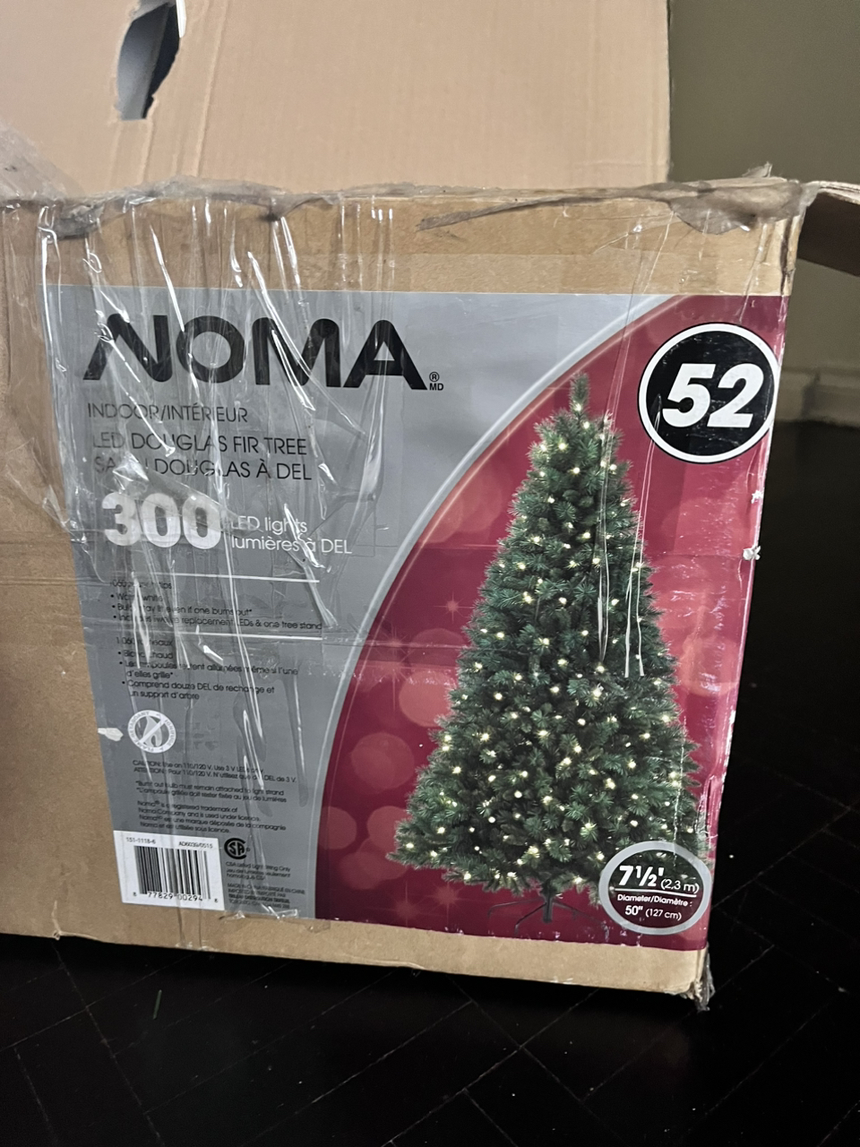 7ft Christmas Indoor Fir Tree