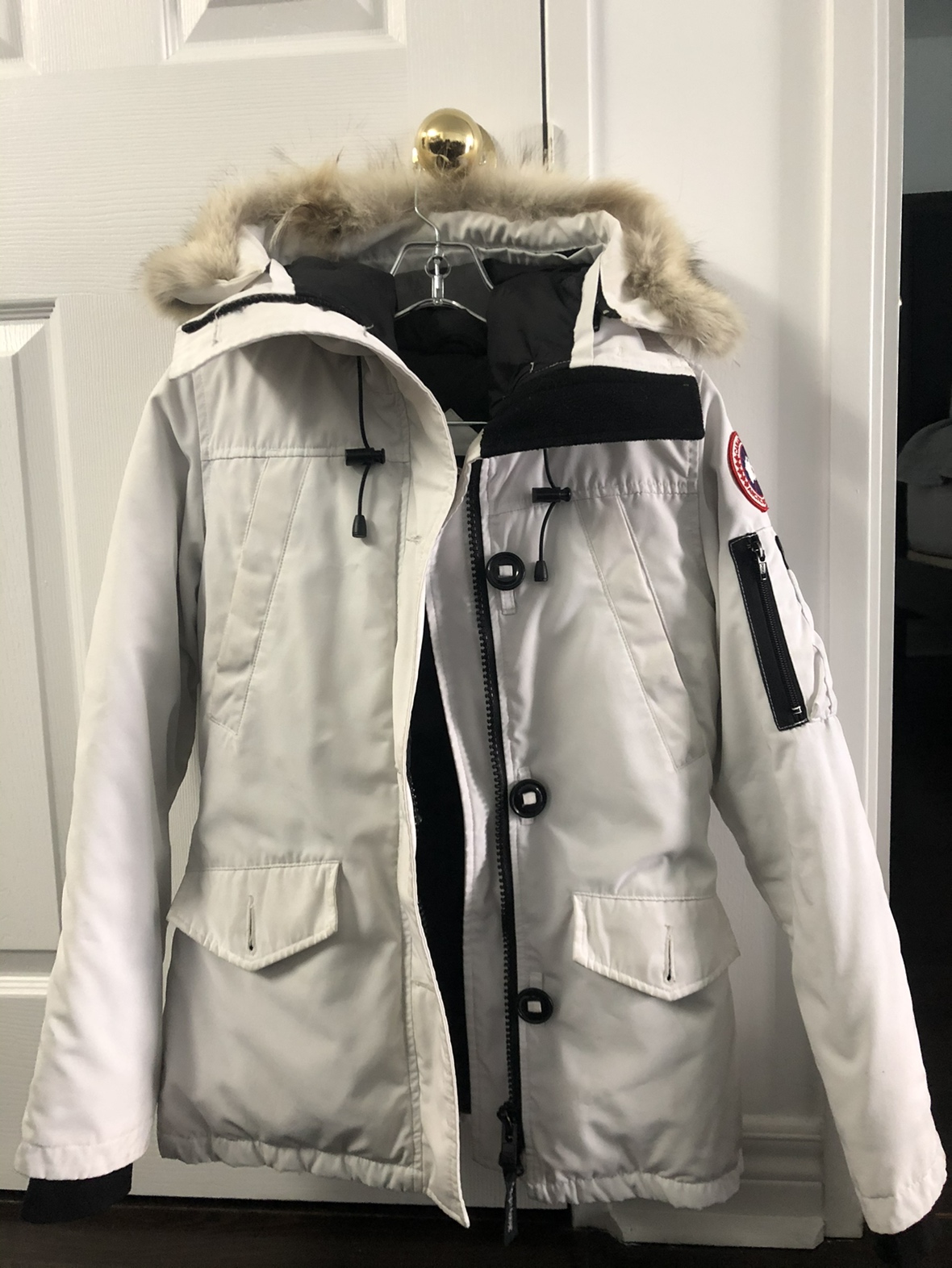 Canada Goose Montebello Parka Xs White