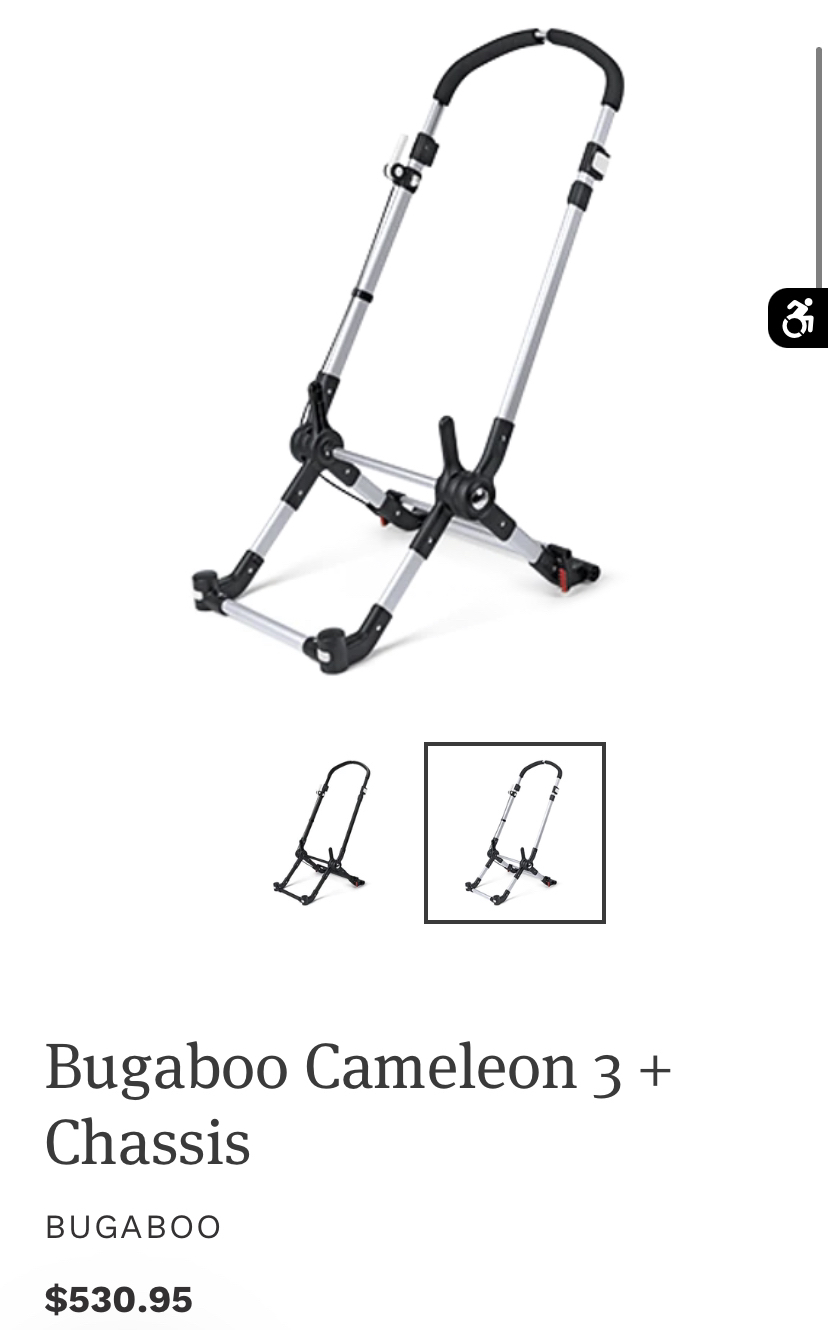 #Freecycle Bugaboo Stroller Chasis / frame image indicator(5)