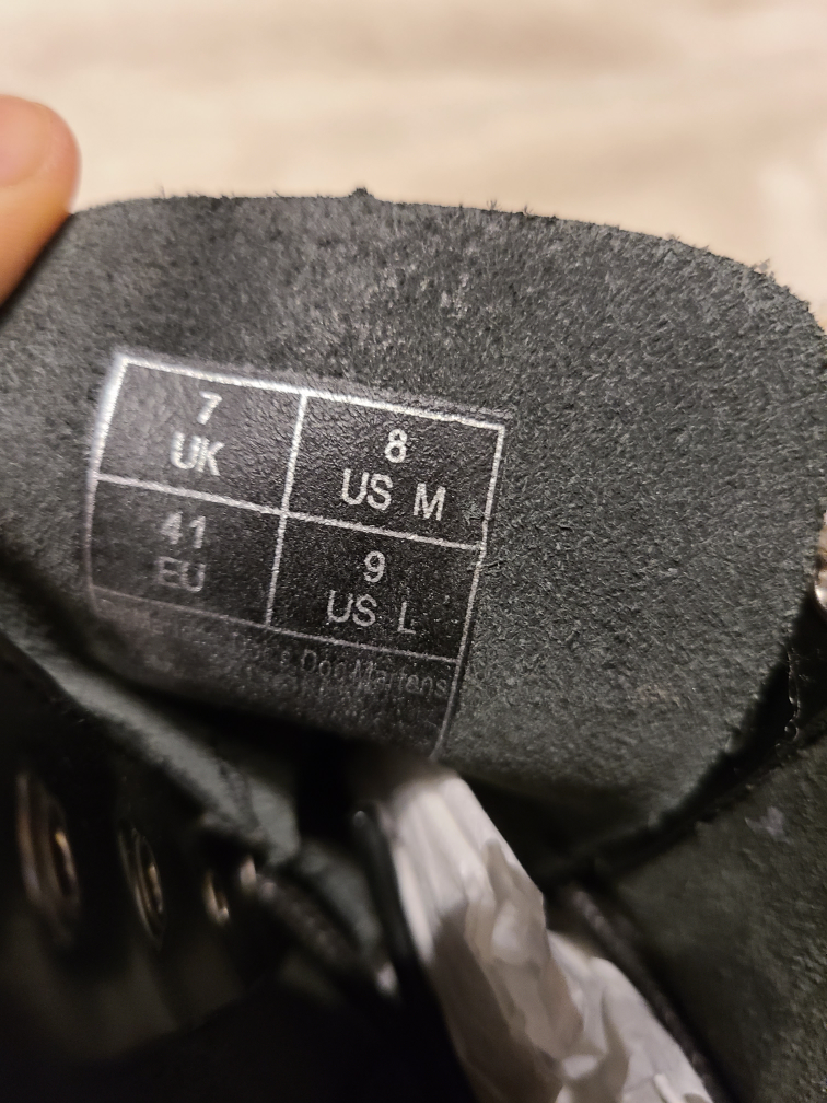 Dr.Martens Jadon Platform Boots Womens Size 9 image indicator(5)