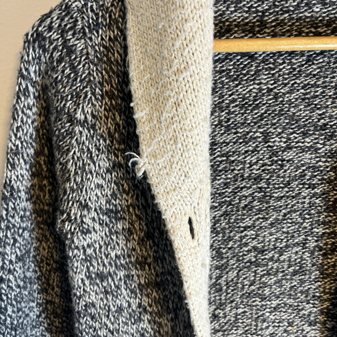 Roots Kids Cabin Cardigan Knit Salt & Pepper Sweater image indicator(4)