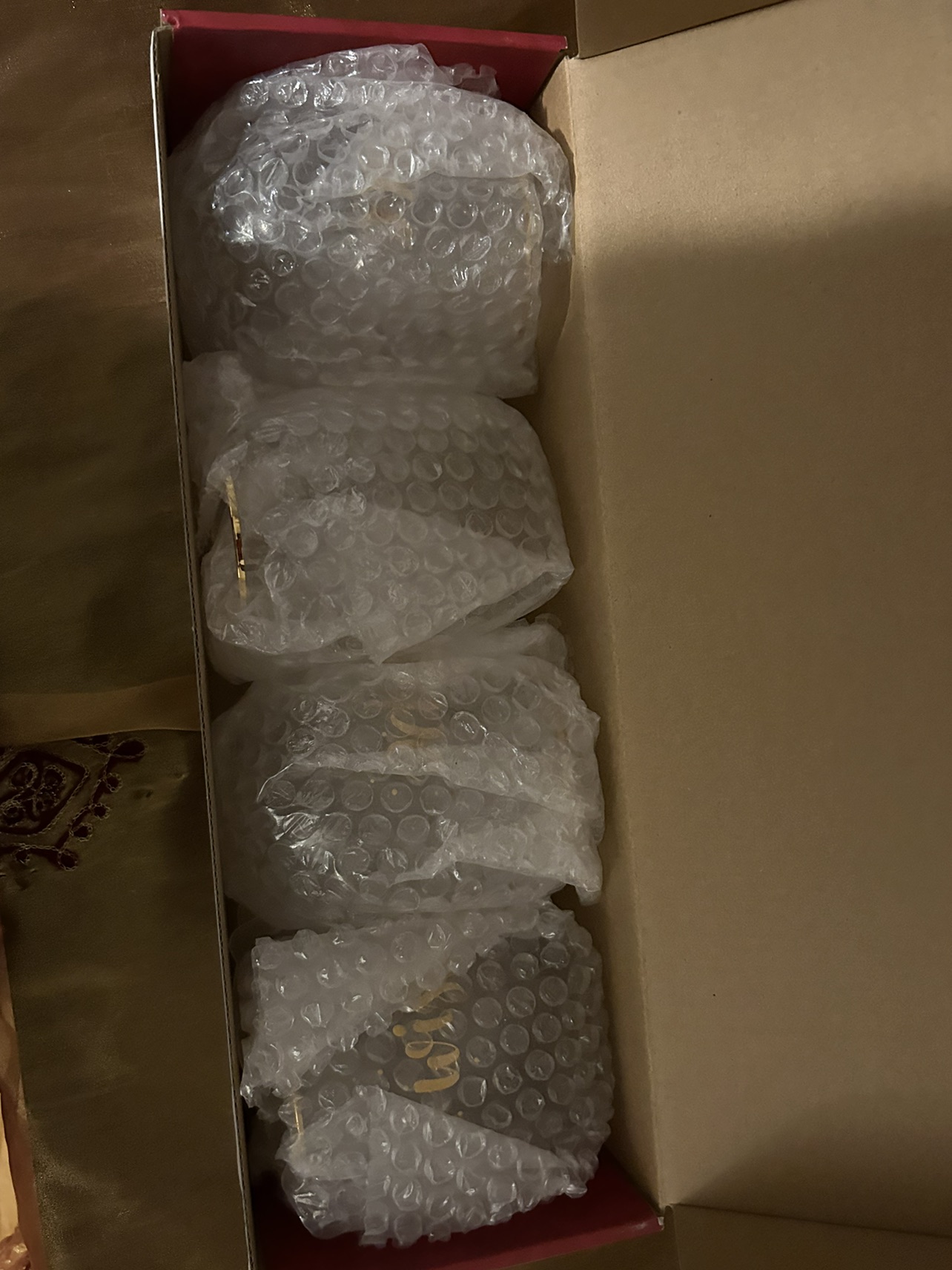 #freecycle Festive wine glasses - photo 4