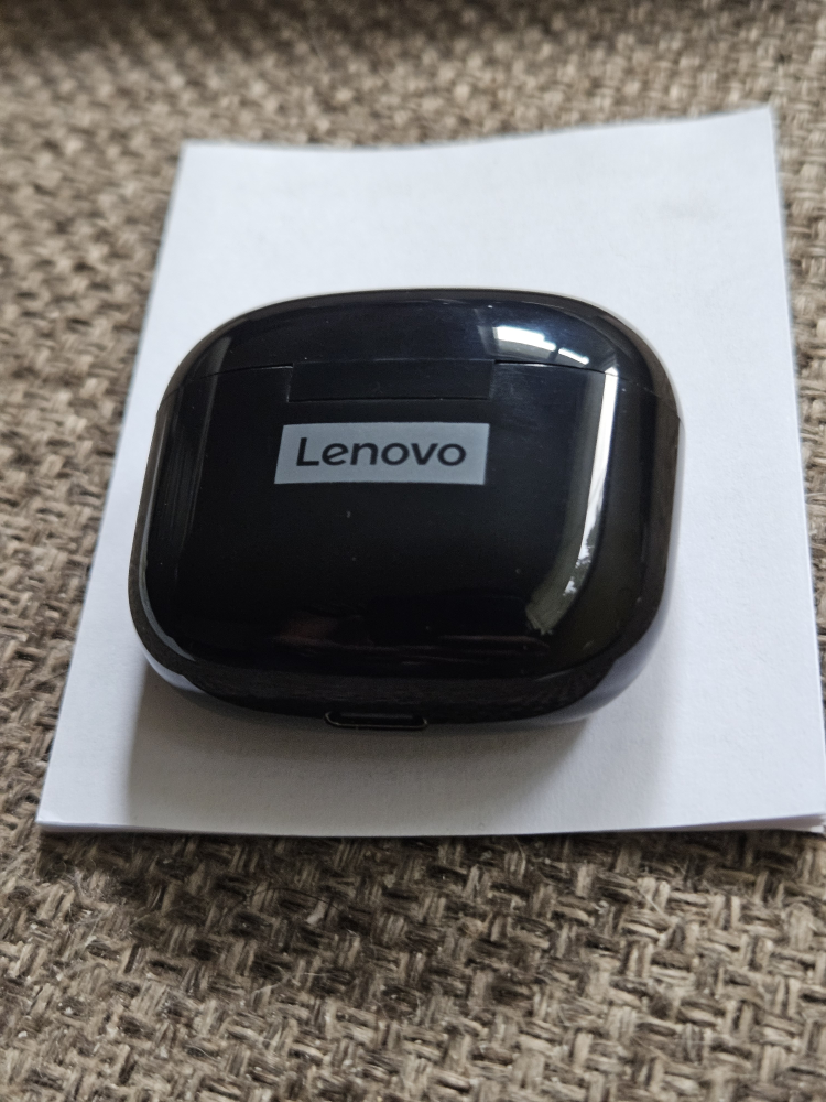 New Lenovo ThinkPlus Wireless Bluetooth Black Headset Earbuds - photo 4