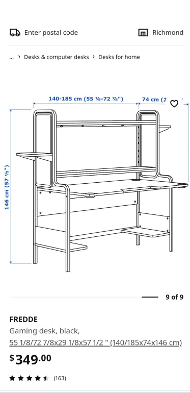 IKEA Gaming Desk - photo 2