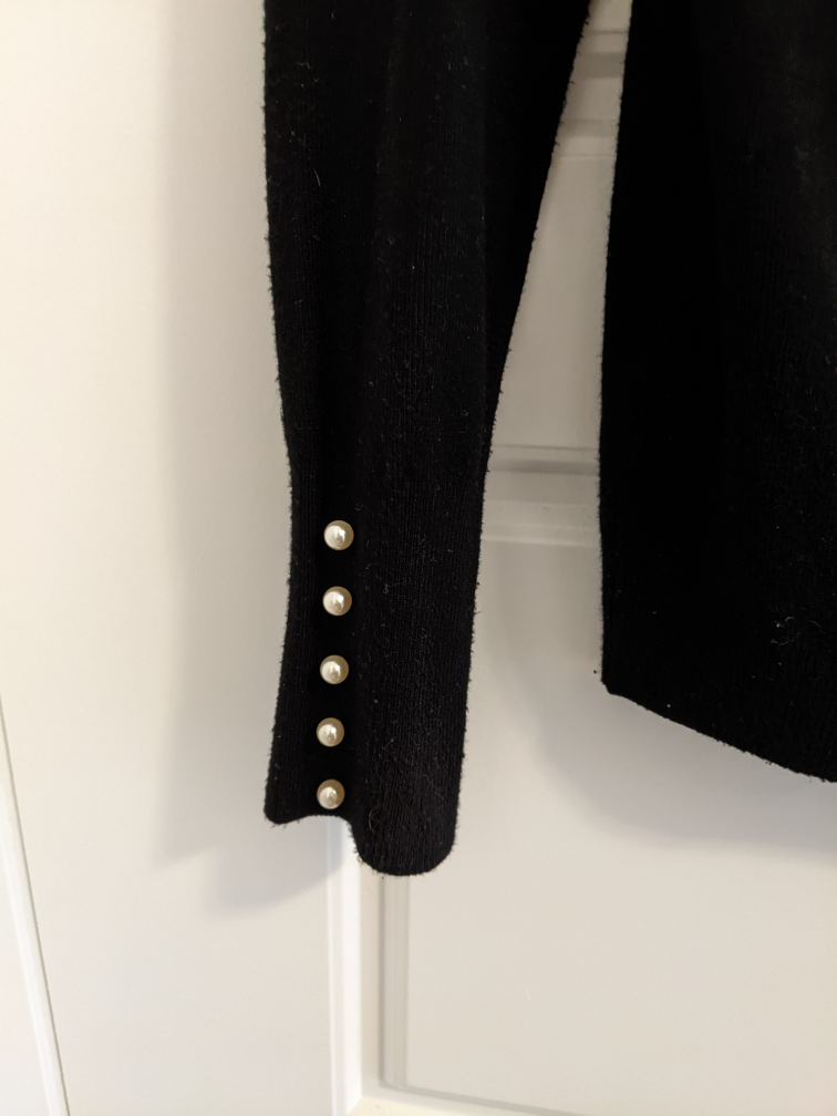 Zara Knit Women's Cardigan (Black) image indicator(3)