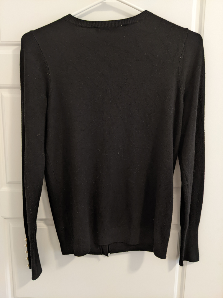 Zara Knit Women's Cardigan (Black) image indicator(4)