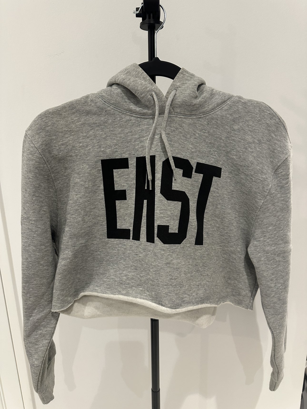 Grey crop top (S)