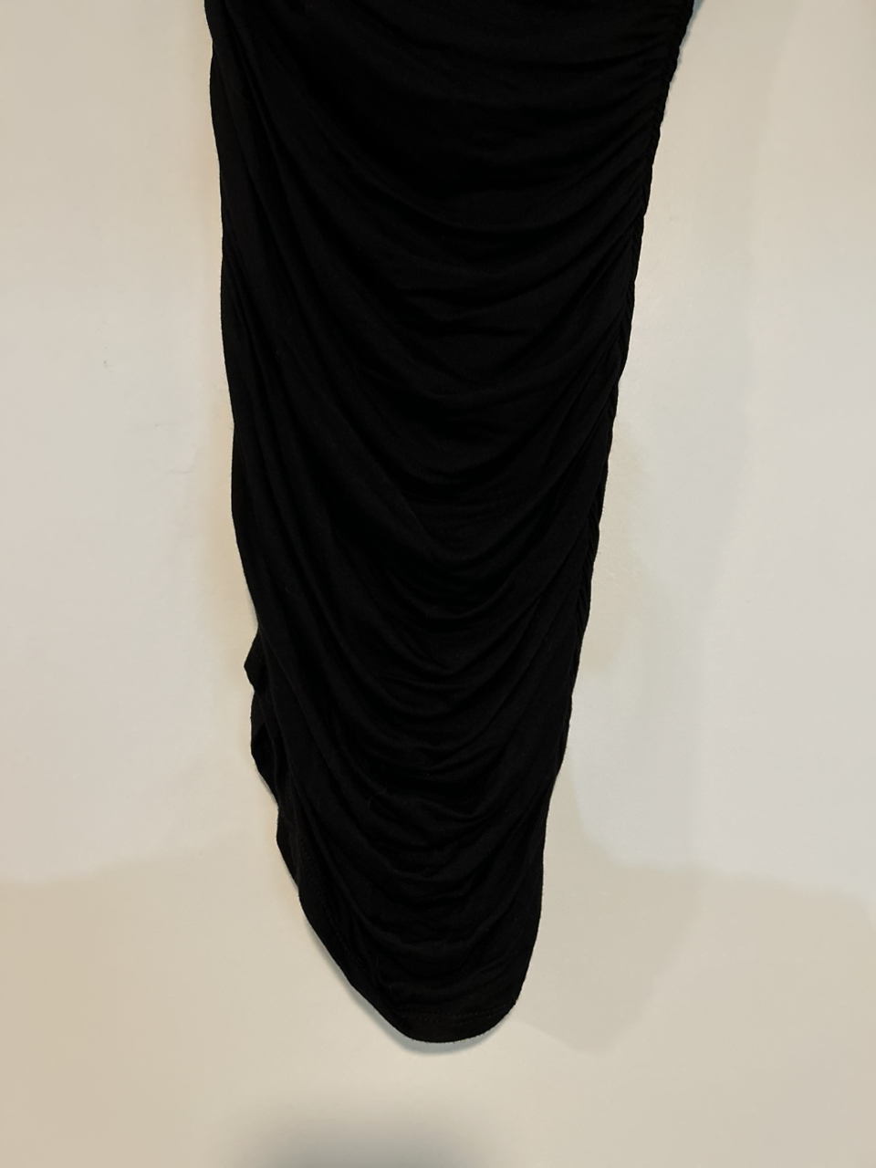 Black with flowers fitted dress - photo 5