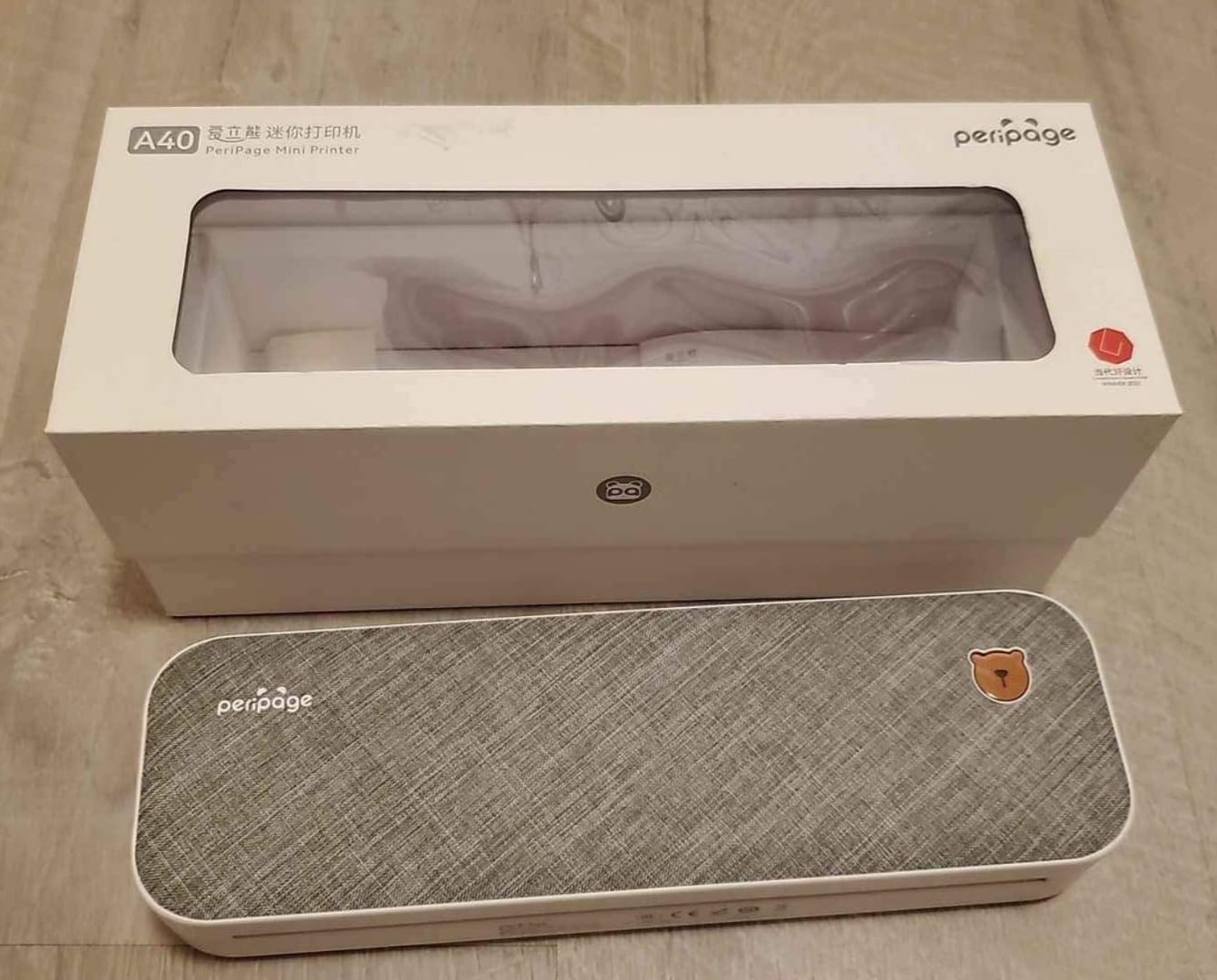PeriPage Portable Printer with Paper thumbnail