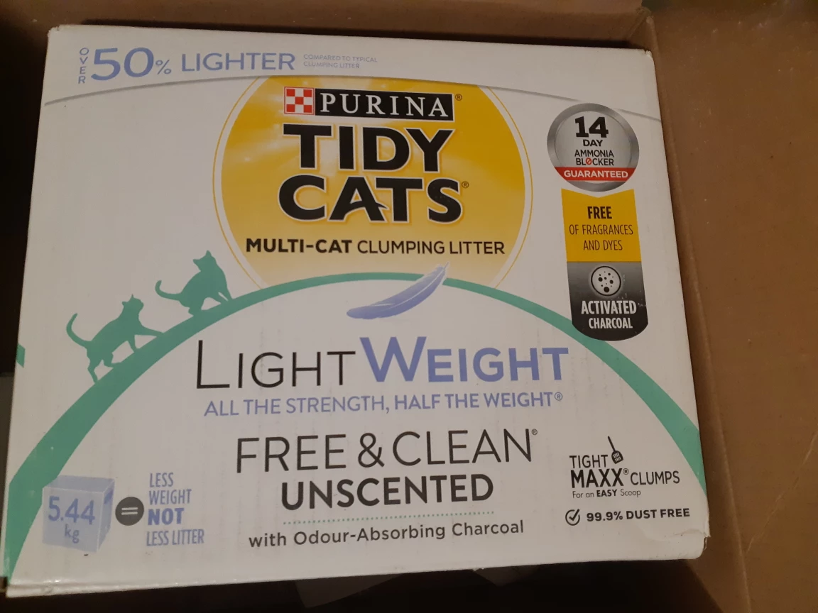 NIB Purina Tidy Cats Unscented Cat Litter!