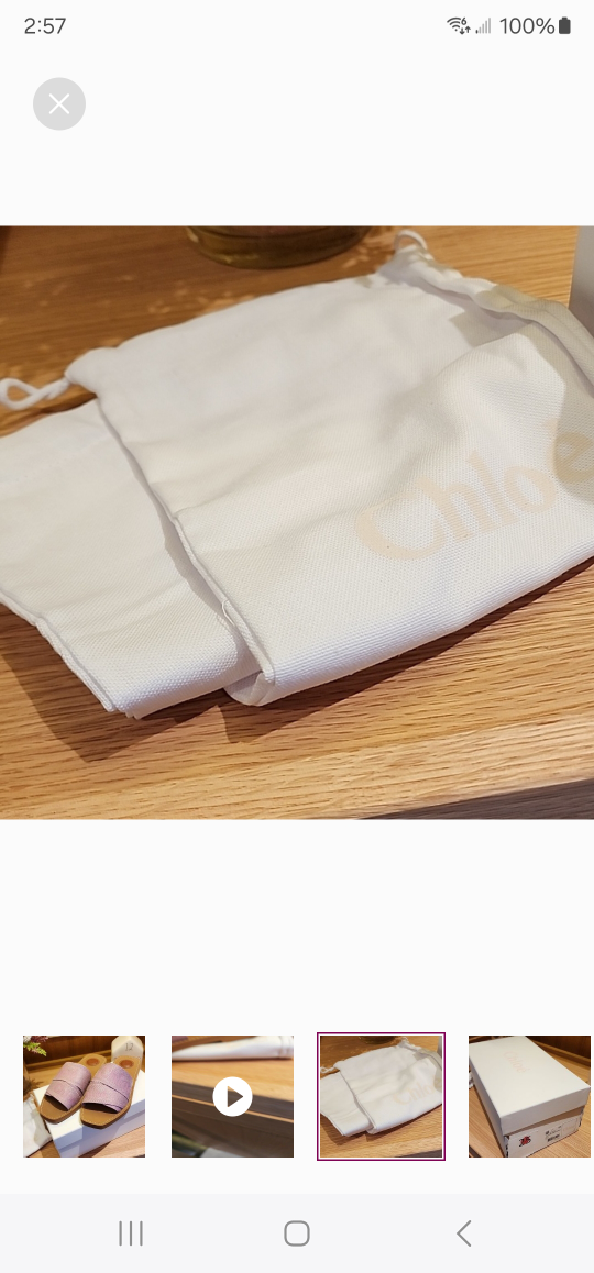 NWT Chloe Authentic Size 39 Sandal - photo 3