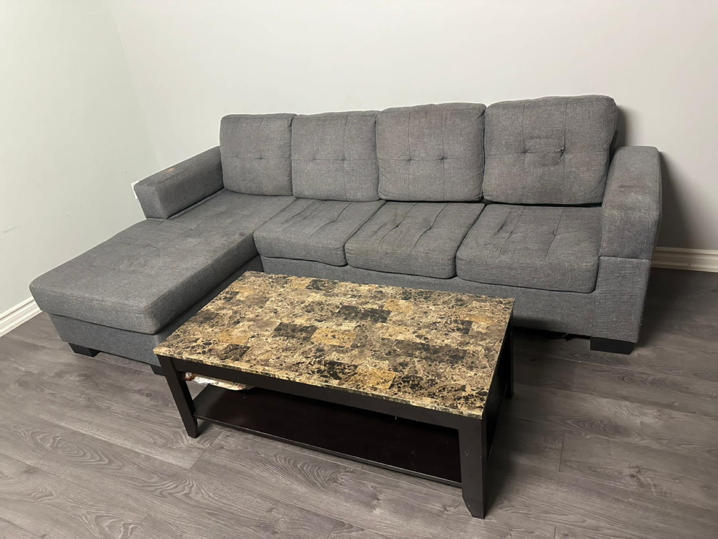 Sofa and Coffee table