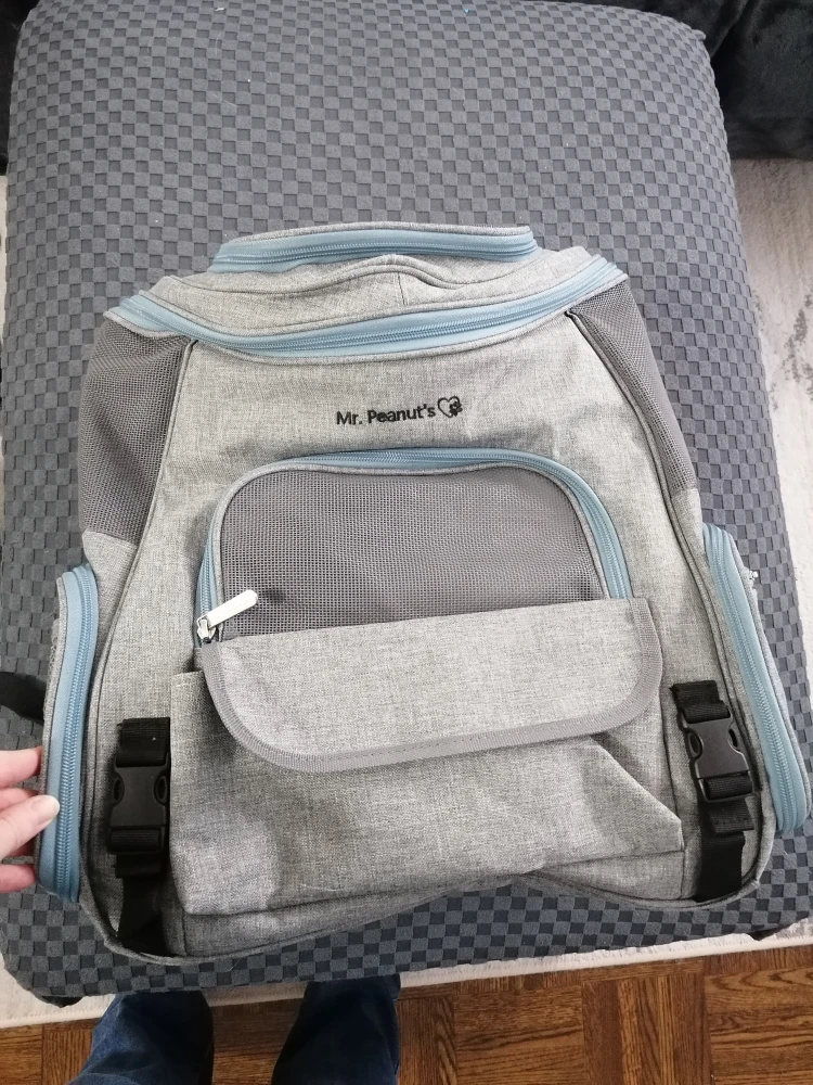 Pet Carrier Expandable backpack - Mr. Peanut's Tahoe Series - photo 5