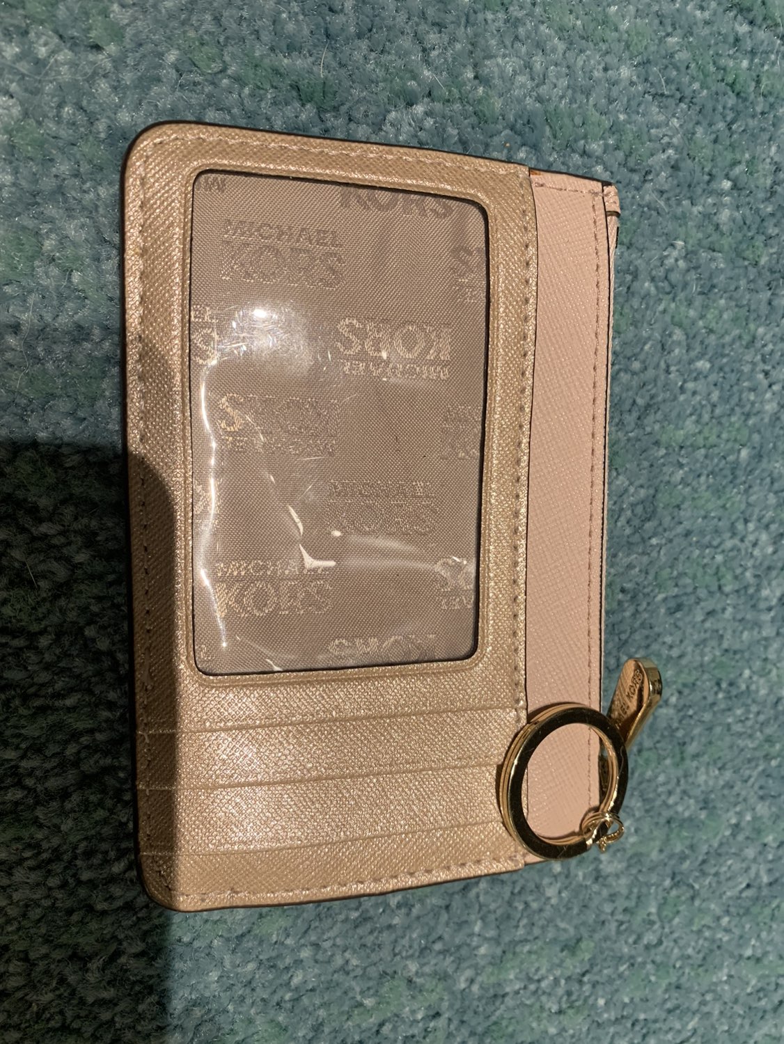 Michael Kors Zip-Around Card Case Rose Gold image indicator(2)