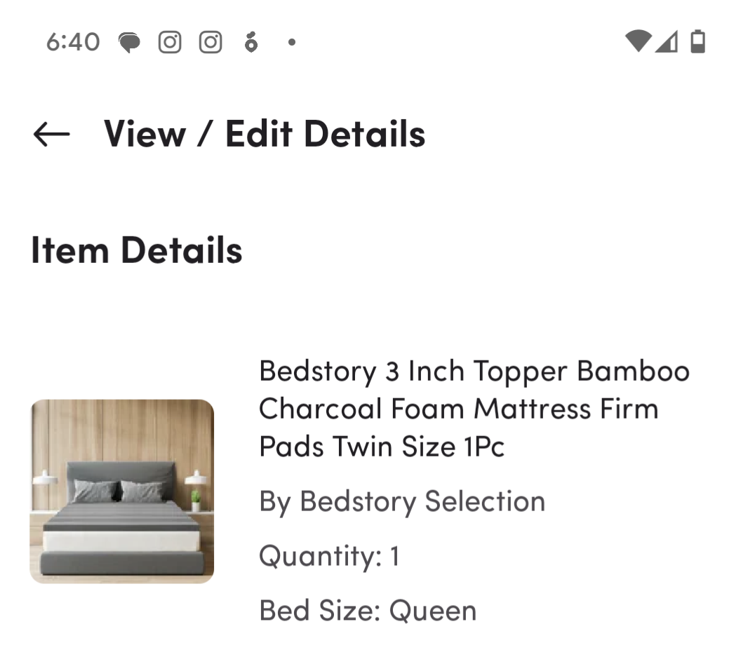 Ikea Queen bed with Mattress and Mattress Topper- Queen - photo 2