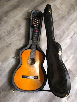 Aria AK-20 guitar with case