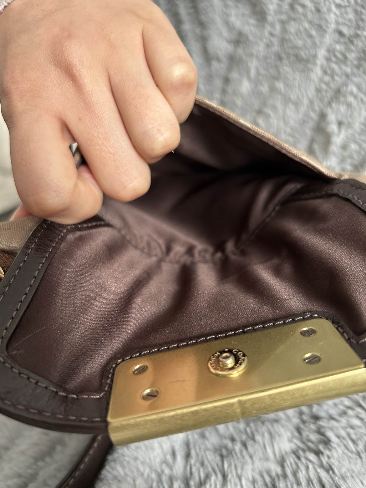 Coach crossbody bag - brown - photo 4