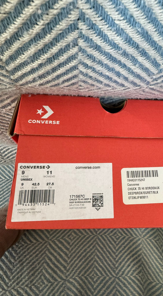CLOSET CLEANUP SALE - NEW Converse Chucks - photo 4
