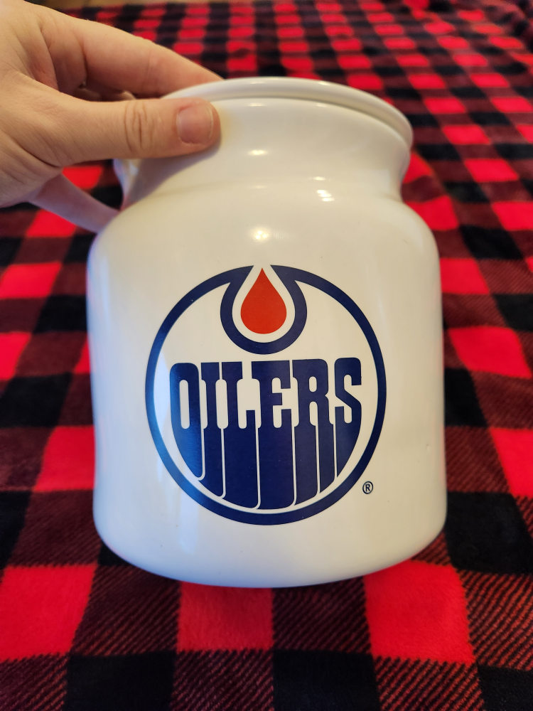 Oilers Cookie Jar thumbnail