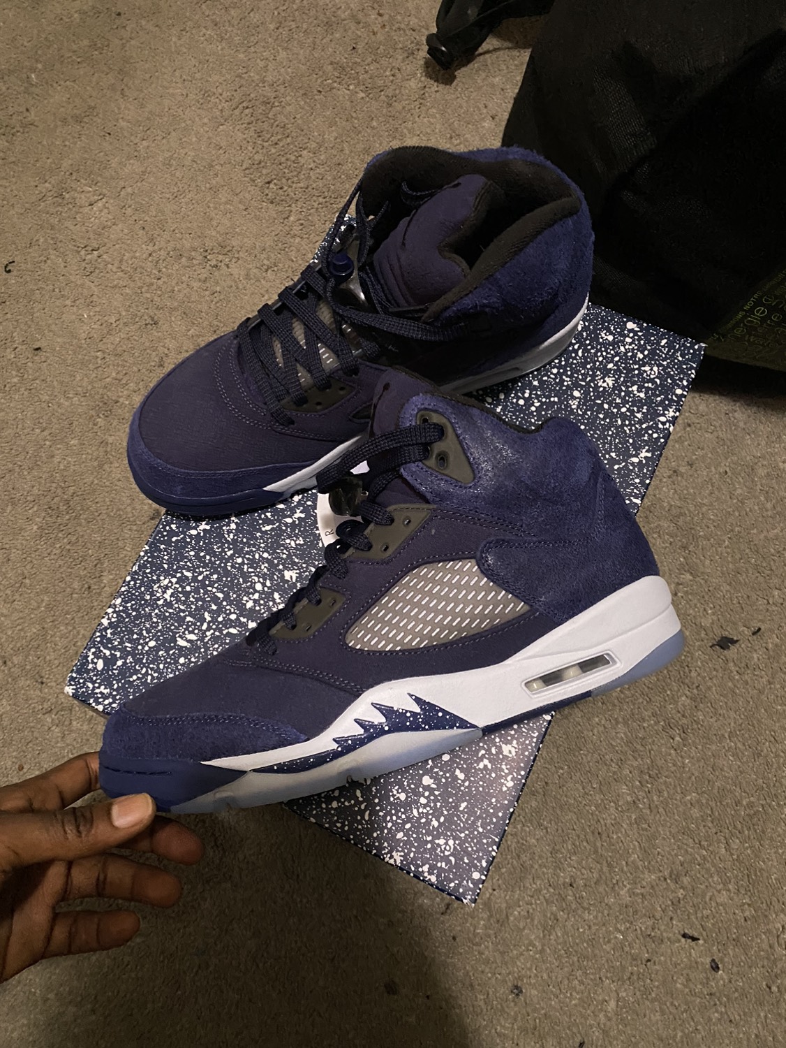 Jordan 5 retro midnight navy