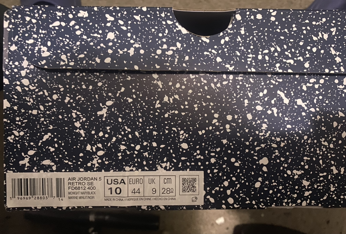 Jordan 5 retro midnight navy - photo 4
