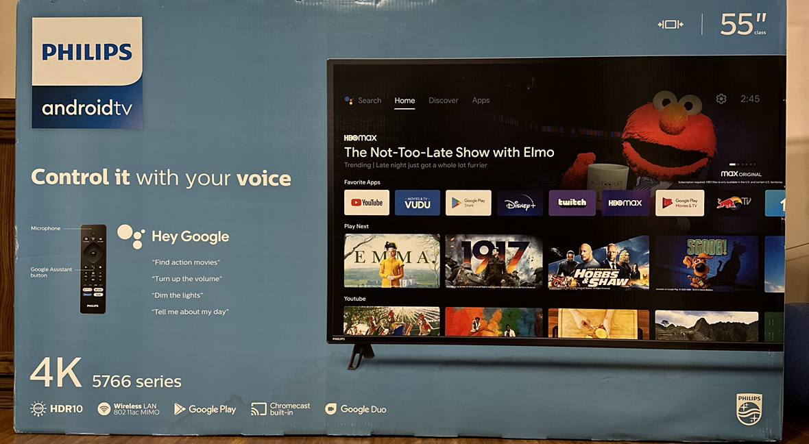Philips - Android LED TV 55’’ 4K Ultra HD - photo 2