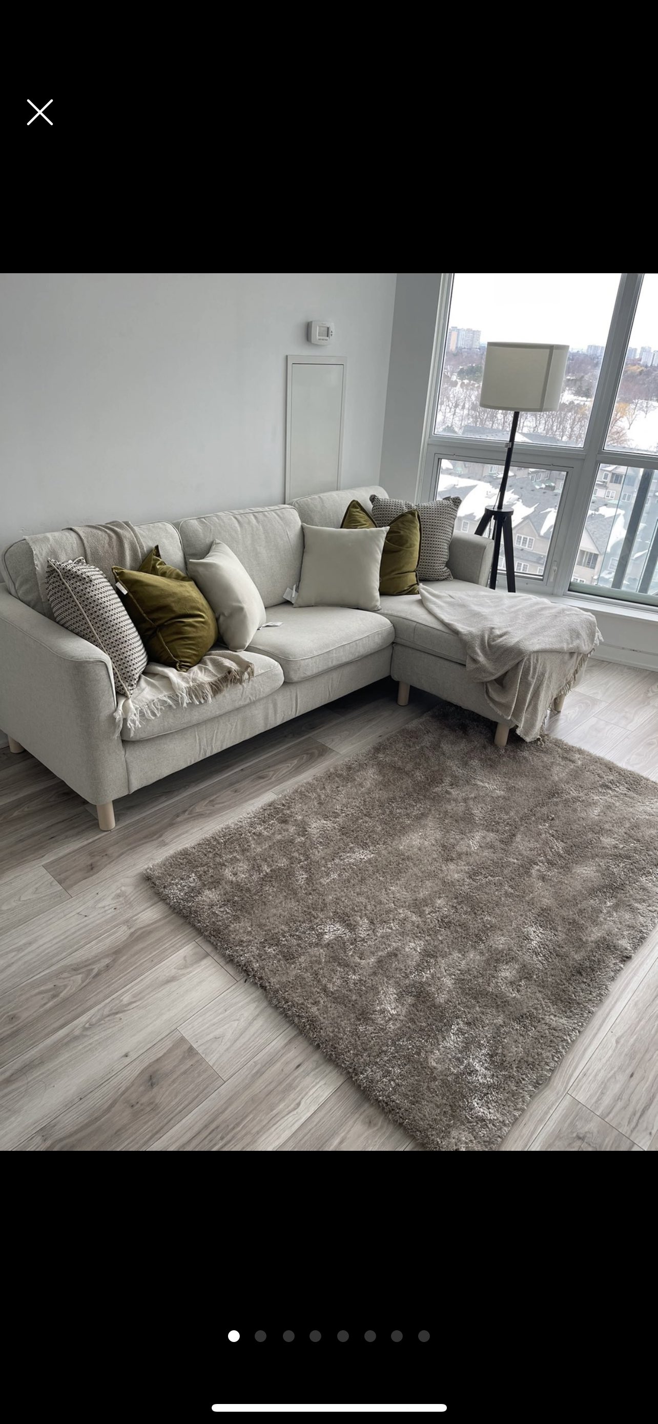 L shaped sofa - photo 3
