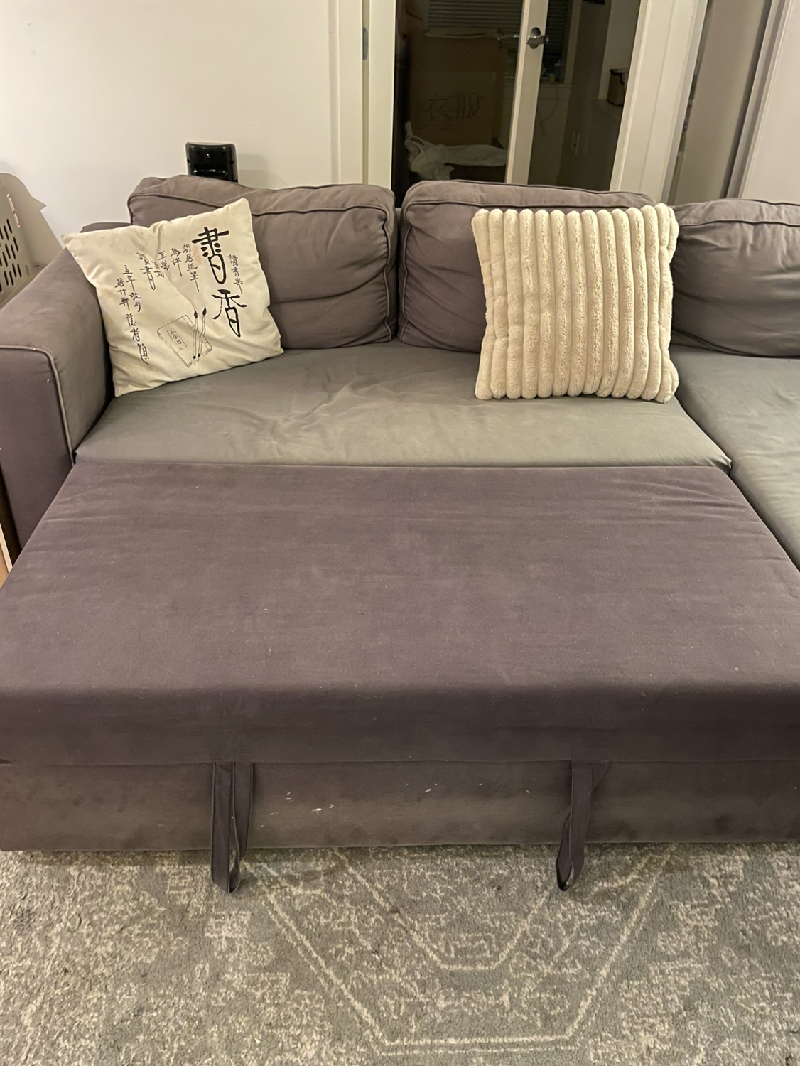 L-shape Pull-out Sofa - photo 5