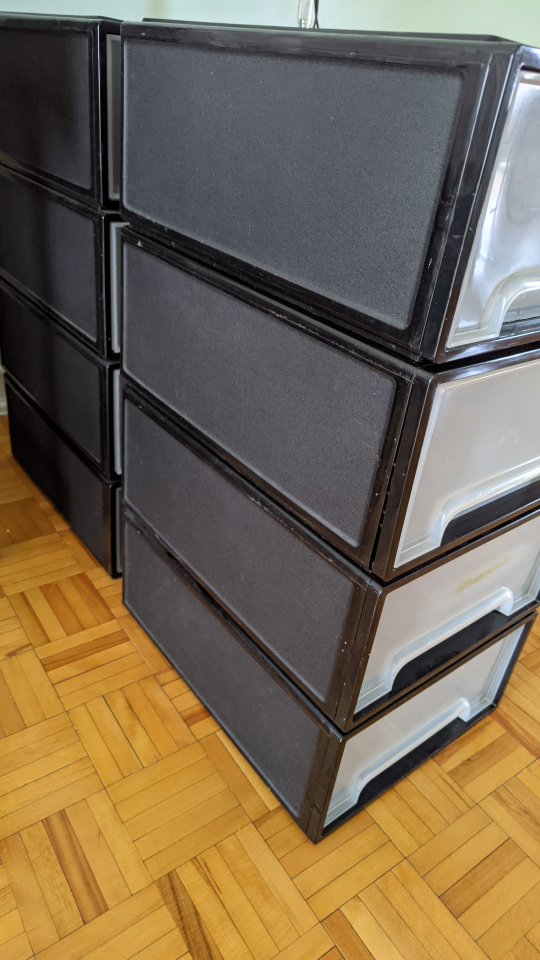 Stackable storage drawers - photo 4
