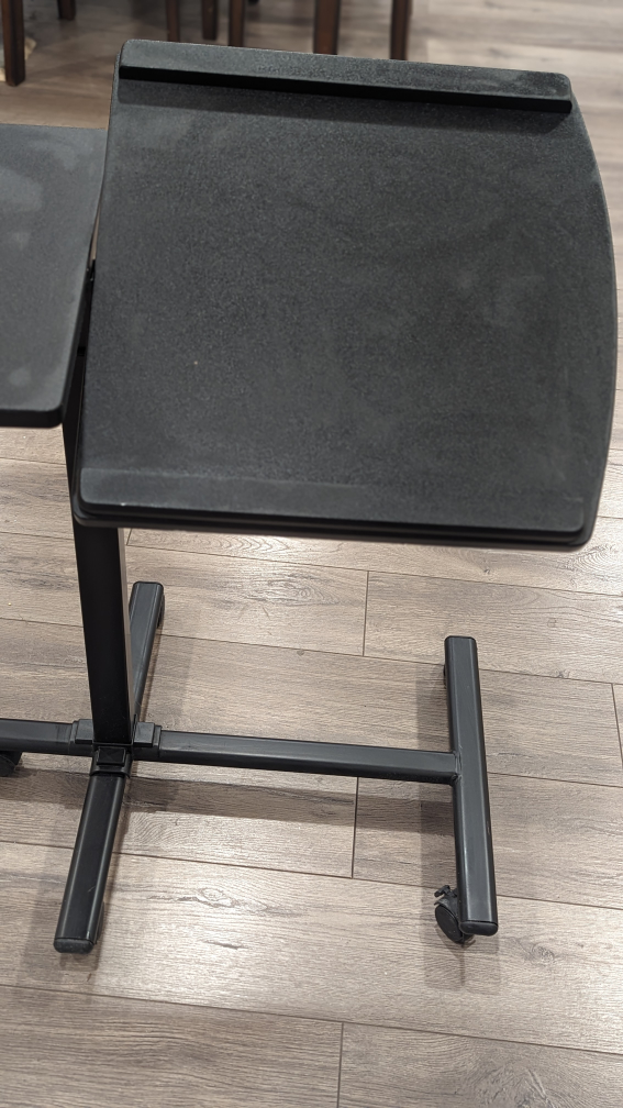 ADJUSTABLE SIDE DESK BLACK - photo 2