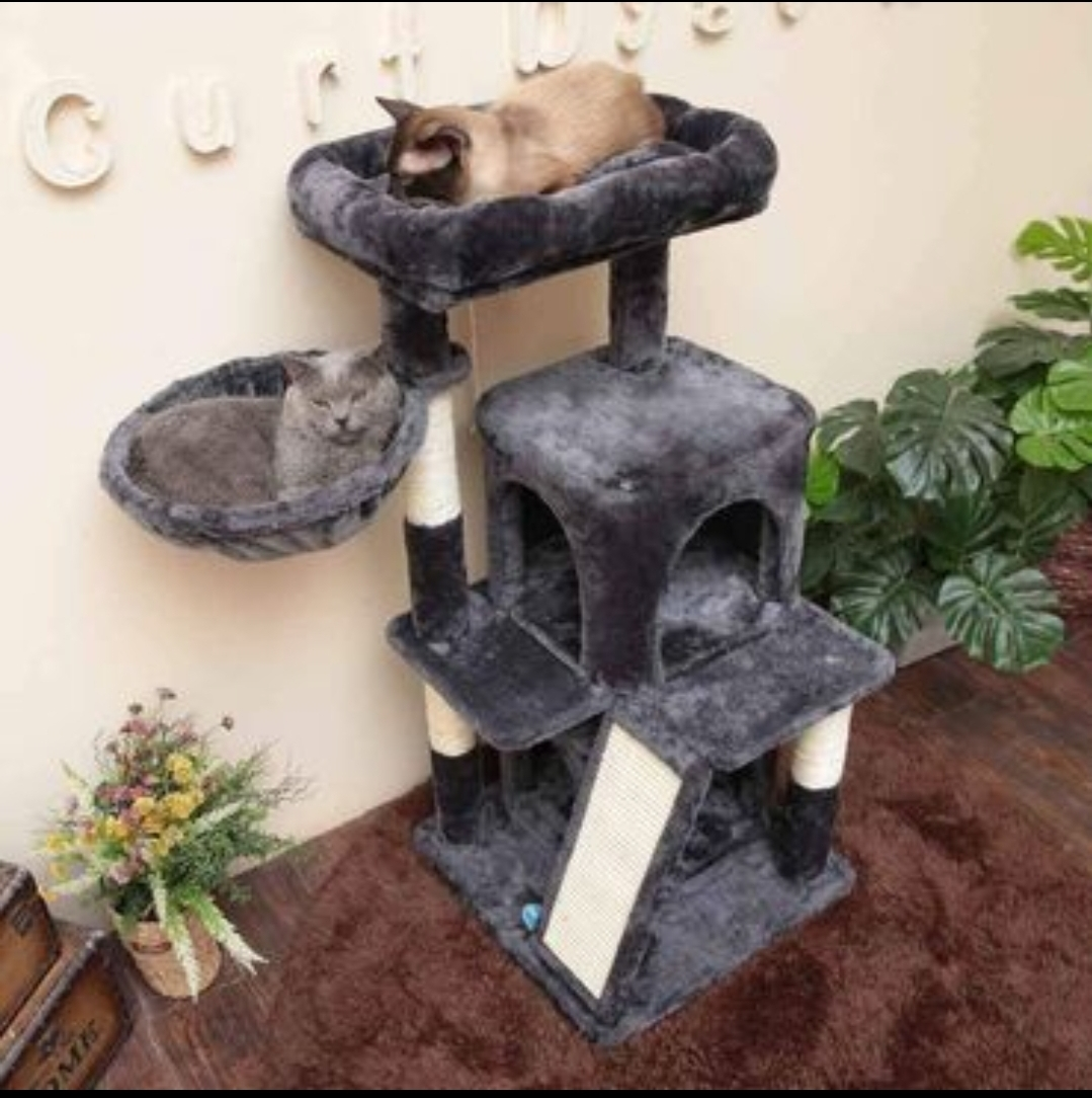 41.34 inches Cat Tree  Cat Tower thumbnail